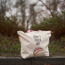 Afbeelding in Gallery-weergave laden, Shopper Crompouce (limited edition) - Duurzaam - Gemaakt van gerecycled bedlinnen ACTIE: 40% KASSAKORTING