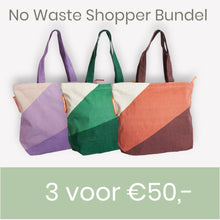 Afbeelding in Gallery-weergave laden, No Waste shoppers actie 3 voor 50 euro