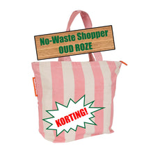 Afbeelding in Gallery-weergave laden, NoWaste Oud Roze Shopper of Strandtas - Gemaakt van gerecycled bedlinnen