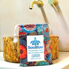 Afbeelding in Gallery-weergave laden, Sneldrogende reishanddoek ANEMON - Duurzaam gemaakt van gerecycled plastic - SooBluu 100 x 160cm
