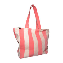 Afbeelding in Gallery-weergave laden, Strandtas_shopper biologisch katoen Oud Roze productfoto