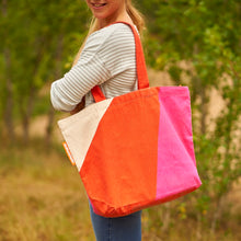 Afbeelding in Gallery-weergave laden, NoMorePlastic tas Magenta Orange