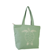 Afbeelding in Gallery-weergave laden, Duurzame shopper met rits Trendy Turtle biologisch katoen

