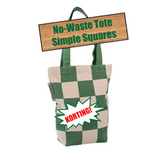 Afbeelding in Gallery-weergave laden, NoWaste tote Simple Squares
