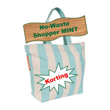 Afbeelding in Gallery-weergave laden, No-Waste MINT Shopper of Strandtas - Gemaakt van gerecycled bedlinnen
