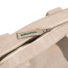 Afbeelding in Gallery-weergave laden, Tote bag met rits Good Vibes detailfoto
