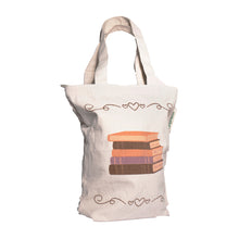 Afbeelding in Gallery-weergave laden, Tote bag gerecycled katoen boeken productfoto
