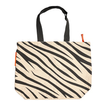 Afbeelding in Gallery-weergave laden, NoDuurzame NoMorePlastic Shopper Zebra bovenaanzicht
