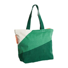 Afbeelding in Gallery-weergave laden, NoMorePlastic - Grote tas met rits - Amazon Green
